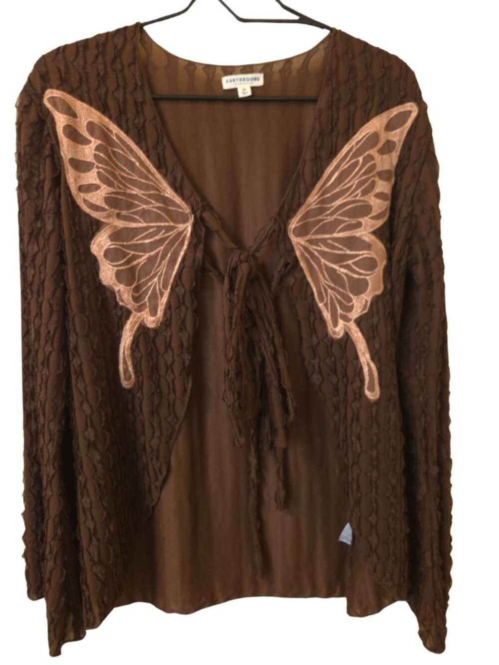 EARTHBOUND Boho Butterfly Top w/ties